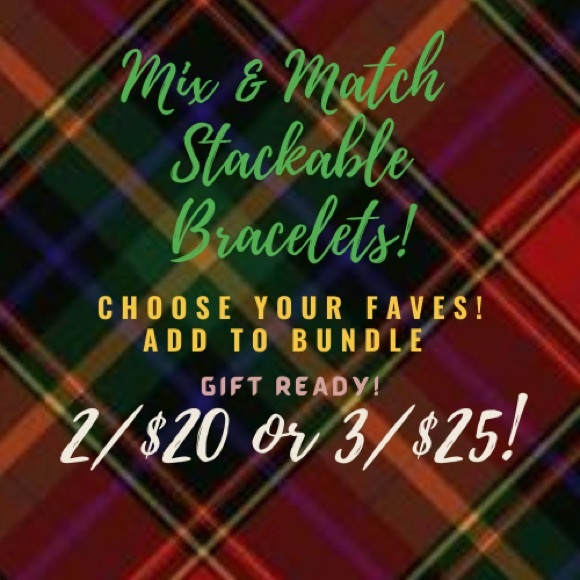 Beaded Stackable Bracelet 2/$20 or 3/$25 - Picture 4 of 4